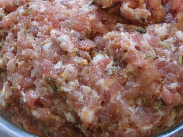 Prepared Hot Italian Sausage Mixture