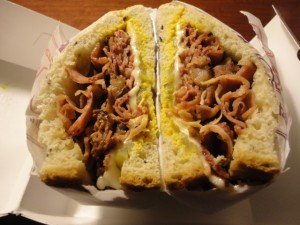 Pastrami Sandwich from Wienerschnitzel