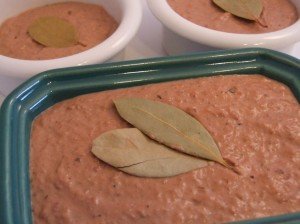 Chicken Liver Pate in Ramekins