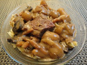 Pot Roast with Vegetables, Egg Noodles and Homemade Gravy